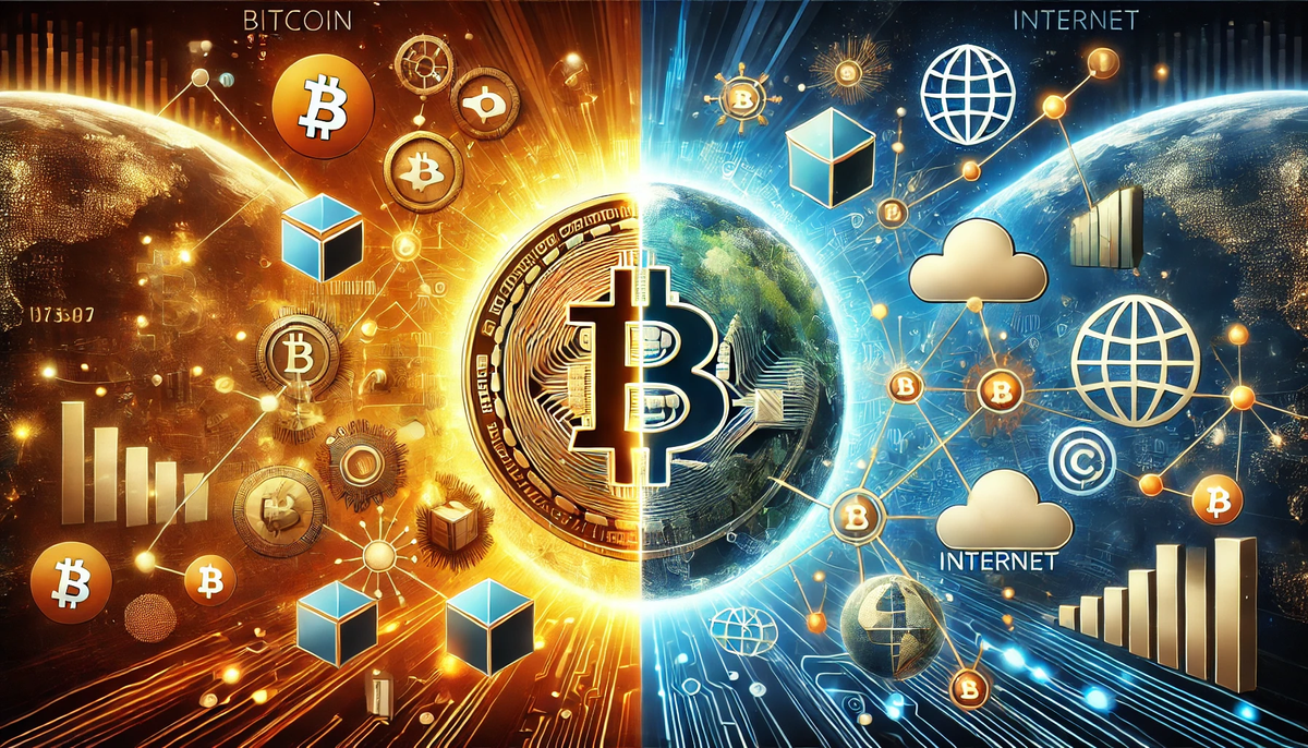Bitcoin vs. Internet: La nueva revolución tecnológica que está cambiando el mundo Post feature image