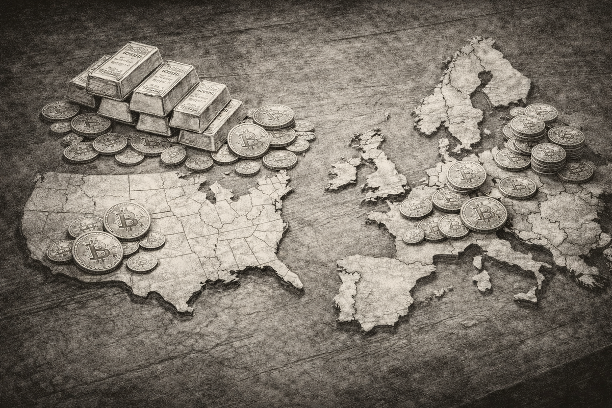 Bitcoin cae y el mercado busca refugio: qué cambió hoy Post feature image