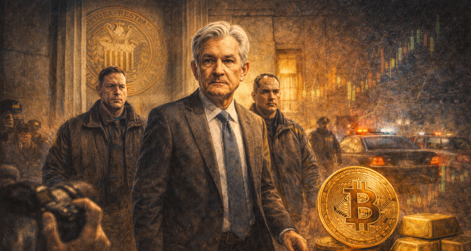 EE. UU. abre una investigación sobre Jerome Powell: qué pasó y cómo reaccionó el mercado (incluido Bitcoin) Post feature image