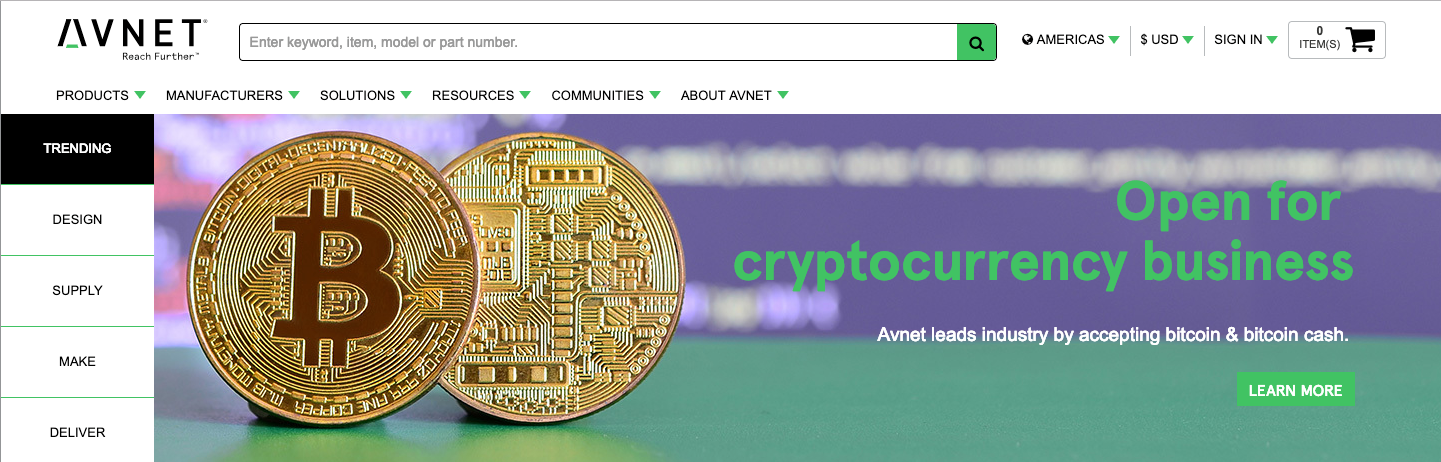 Dos gigantes del retail aceptan criptomonedas como medio de pago imagen destacada