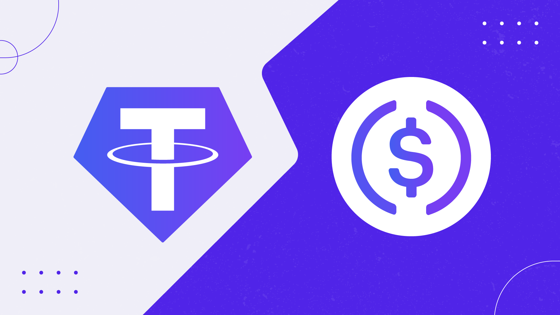 USDC vs USDT: Una comparación inevitable imagen destacada