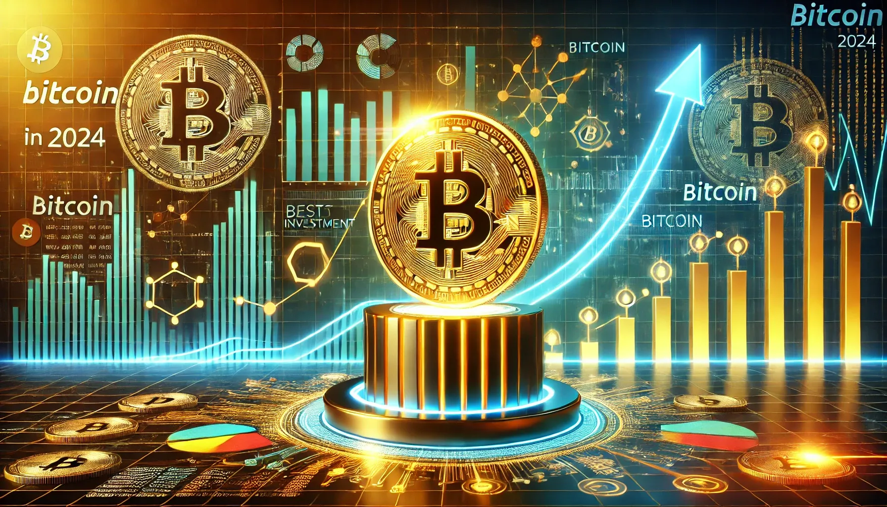 Bitcoin fue la mejor  inversión de 2024 imagen destacada